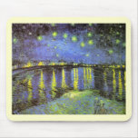 Vincent van Gogh's Starry Night Over the Rhone Mousepad
