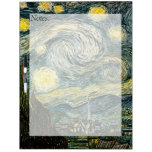 Vincent van Gogh's The Starry Night (1889)