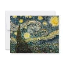 Vincent van Gogh's The Starry Night (1889)