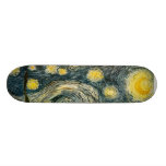 Vincent van Gogh's The Starry Night (1889) Skate Board Deck