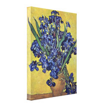 Vincent Willem van Gogh - Still Life with Iris Stretched Canvas Print