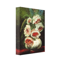 Vincent Willem Van Gogh - vase avec des pivoines Toile Tendue