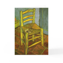 Vincent's Chair With His Pipe by Vincent van Gogh