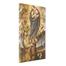 Vincenzo Carducci - Vision of St Francis Canvas Prints