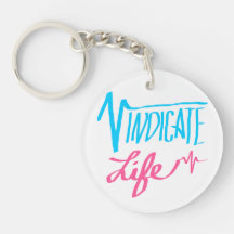Vindicate Life Key Chain - Acrylic