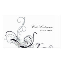 Vine Business Card (Black)