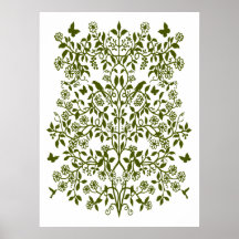Vine of Life Floral Print