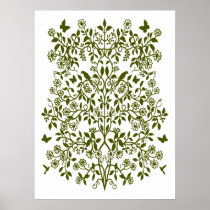 Vine of Life Floral Print