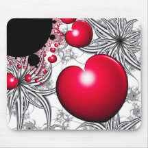 Vinehearts with Spiderplants Mousepad