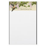 Vines & Flowers Hummingbird Stationery
