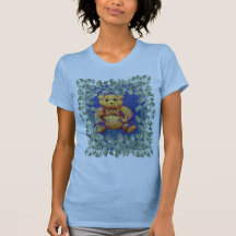Vines w/ Teddy Bear Tshirt CricketDiane Design
