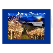 Vineyard Christmas Greeting Cards