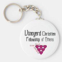 Vineyard of Athens Keychain