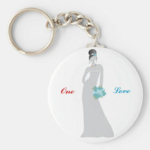 Vineyard Pride Bride Keychain