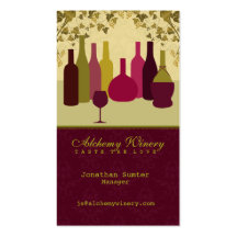 Vineyards / Winery Business Card