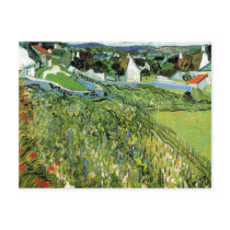 Vineyards with a View of Auvers, Vincent van Gogh Postcards