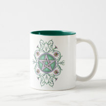 Vining Pentagram Drinkware Coffee Mug