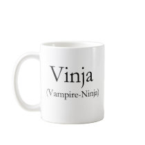 Vinja Vampire-Ninja Coffee Mug