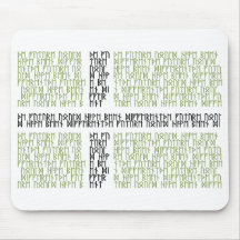 Vinland Flag w Runes - Mousepad