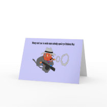 Vinny sent me to make sure nobody s... greeting card