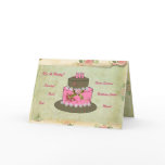 Vintage 16 Birthday Invitation cards