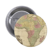 Vintage 1725 Africa Map Pin