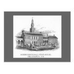Vintage 1774 Independence Hall Philly Pa. Postcard