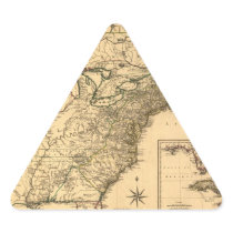 Vintage 1777 Map of American Colonies