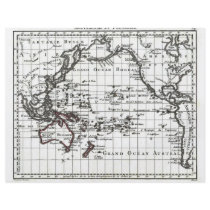 Vintage 1806 Map - Australasie et Polynesie