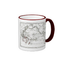 Vintage 1806 Map - Australasie et Polynesie Mugs
