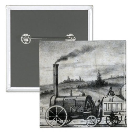 Vintage 1831 Rail Train Bookmark Pinback Buttons