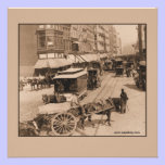 Vintage 1892 New York City Broadway invitations