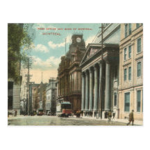 VINTAGE 1909 DOWNTOWN MONTREAL POST CARDS