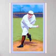 ~ vintage 1911 de base-ball poster
