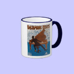 Vintage 1920 Baltimore blues music sheet cover mugs