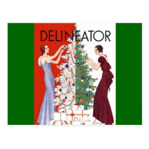 Vintage 1932 Christmas Postcards
