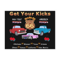 Vintage 1950s  Route 66 Postcards