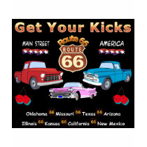 Vintage 1950s  Route 66 Shirt