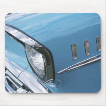 Vintage 1957 Chevy Car Grill Photograph Mousepads