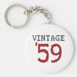 Vintage 1959 key chains