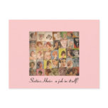 Vintage 1960s Hairstyles Collage postcards