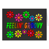 Vintage 1970's "Feelin' Groovy" gifts Greeting Cards