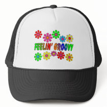 Vintage 1970's "Feelin' Groovy" gifts Trucker Hat