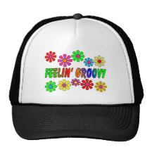 Vintage 1970's "Feelin' Groovy" gifts Trucker Hat