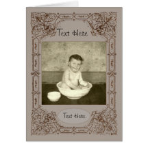 Vintage 3 Way Folio - Cards