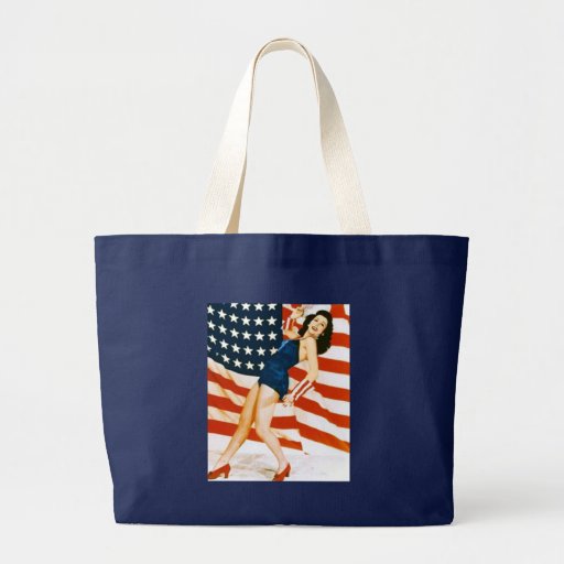 Vintage 4 th of July Pinup Bags
