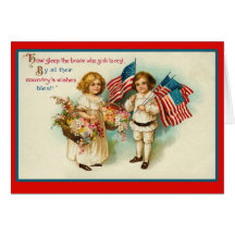 Vintage 4th of July Greeting Cards