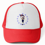 Vintage 4th of July Patriotic Art hats
