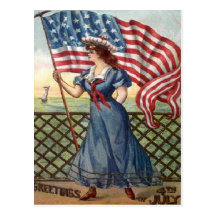 vintage 4th of July Post Cards