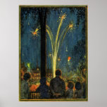 Vintage 4th of July poster